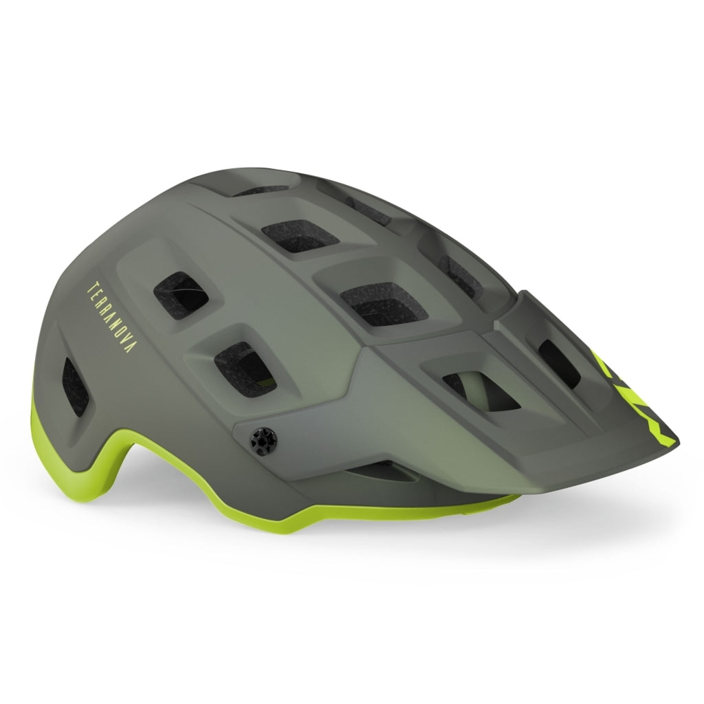 Fietshelm - MET - Terranova - Gray Lime Fietshelm - MET - Terranova - Gray Lime